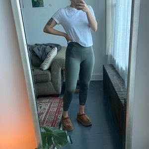 Girlfriend Collective Size Small Green Leggings